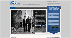 Desktop Screenshot of dhrlaw.com